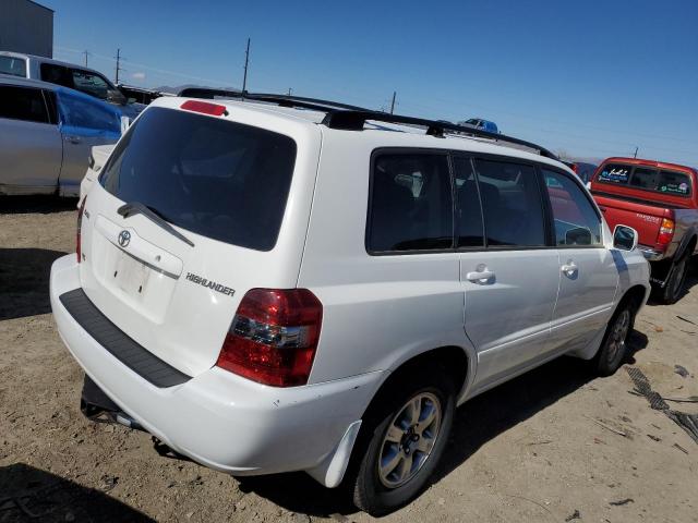 JTEDP21A640035417 - 2004 TOYOTA HIGHLANDER BASE أبيض صورة 3