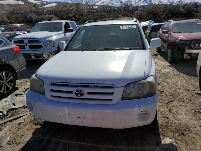 JTEDP21A640035417 - 2004 TOYOTA HIGHLANDER BASE أبيض صورة 5
