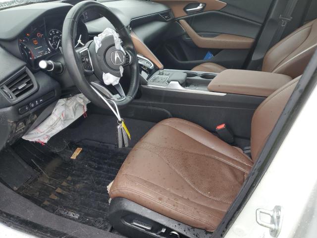 19UUB6F4XMA008858 - 2021 ACURA TLX TECHNOLOGY WHITE photo 7