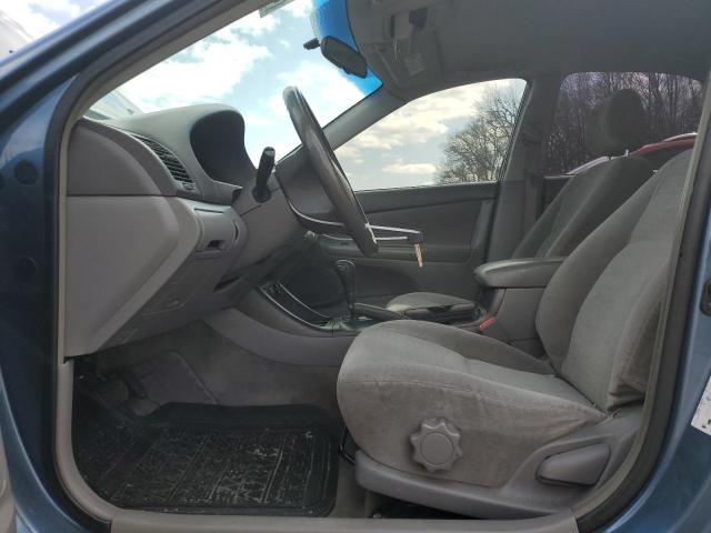 JTDBE32K620066596 - 2002 TOYOTA CAMRY LE BLUE photo 7