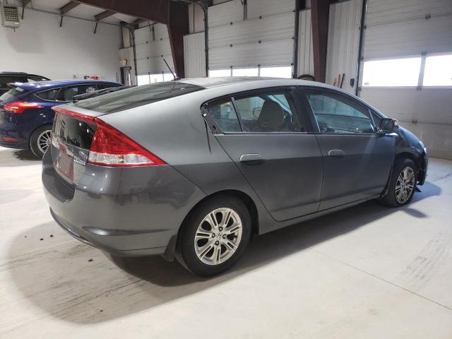 JHMZE2H77AS004024 - 2010 HONDA INSIGHT EX GRAY photo 3