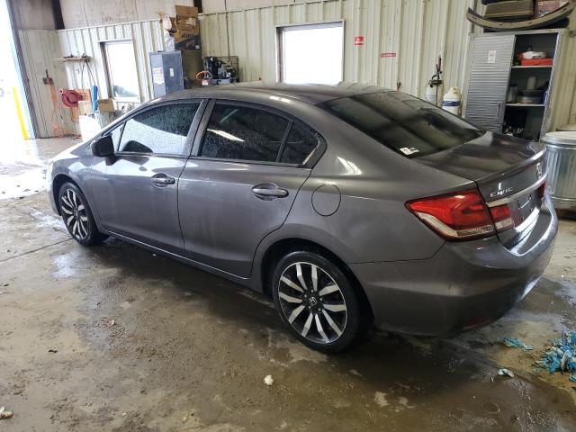 2HGFB2F98FH520927 - 2015 HONDA CIVIC EXL CHARCOAL photo 2