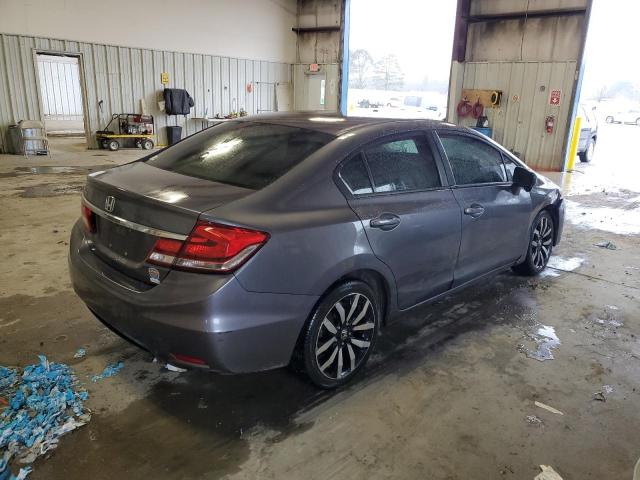 2HGFB2F98FH520927 - 2015 HONDA CIVIC EXL CHARCOAL photo 3
