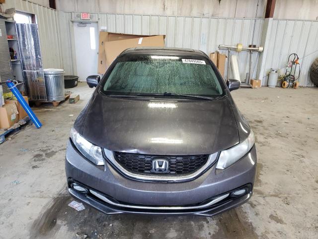 2HGFB2F98FH520927 - 2015 HONDA CIVIC EXL CHARCOAL photo 5