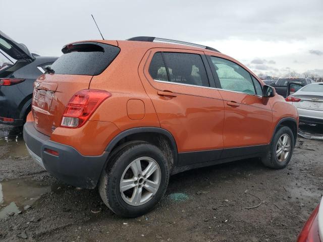 KL7CJPSB5GB709164 - 2016 CHEVROLET TRAX 1LT ORANGE photo 3