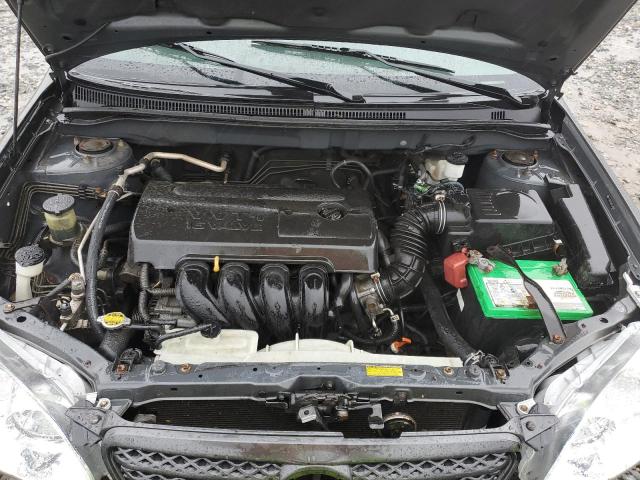 2T1BR32E85C339109 - 2005 TOYOTA COROLLA CE GRAY photo 11