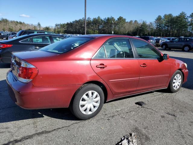 4T1BE32K06U127094 - 2006 TOYOTA CAMRY LE RED photo 3