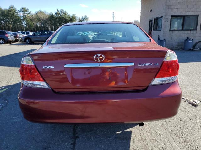 4T1BE32K06U127094 - 2006 TOYOTA CAMRY LE RED photo 6