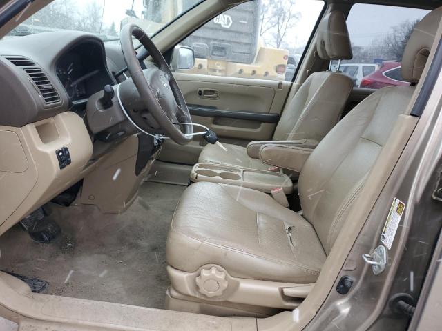 JHLRD78975C060213 - 2005 HONDA CR-V SE TAN photo 7