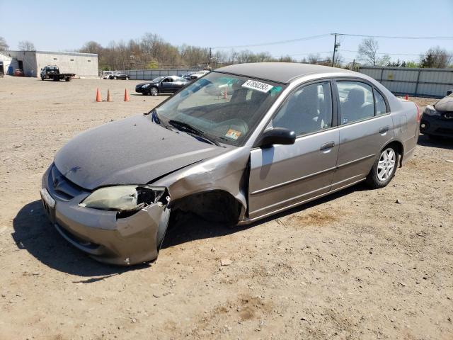 2HGES16345H623147 - 2005 HONDA CIVIC DX VP 灰色 照片 1