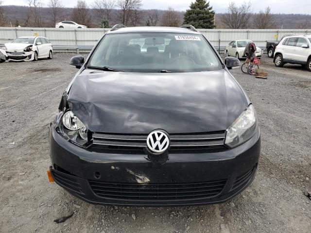 3VWPL7AJ5CM640659 - 2012 VOLKSWAGEN JETTA TDI BLACK photo 5