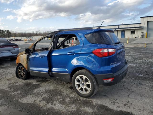 MAJ3S2GE8MC408342 - 2021 FORD ECOSPORT SE ლურჯი ფოტო 2