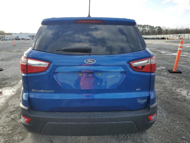 MAJ3S2GE8MC408342 - 2021 FORD ECOSPORT SE ლურჯი ფოტო 6