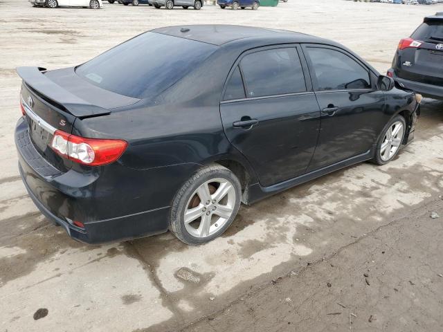 2T1BU4EE4DC920573 - 2013 TOYOTA COROLLA BASE BLACK photo 3