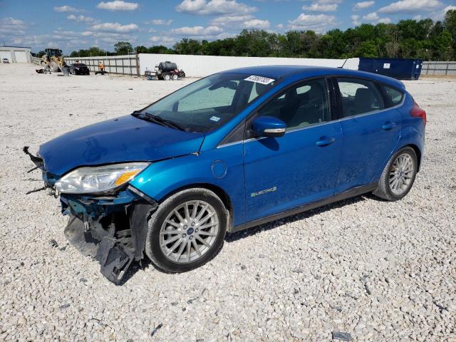 1FAHP3R41CL458337 - 2012 FORD FOCUS BEV BLUE photo 1