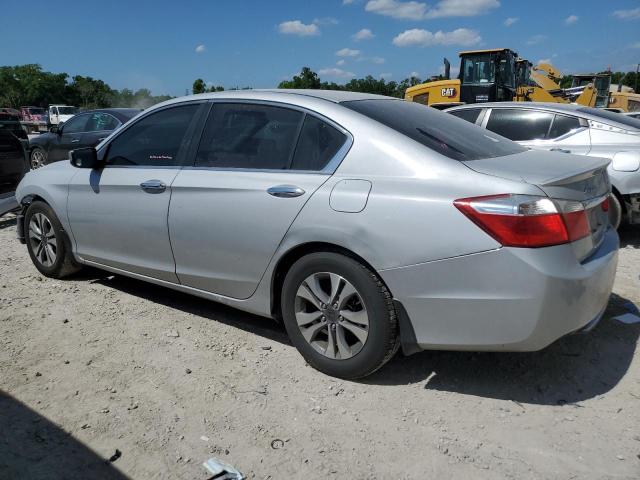 1HGCR2F37EA022189 - 2014 HONDA ACCORD LX SILVER photo 2