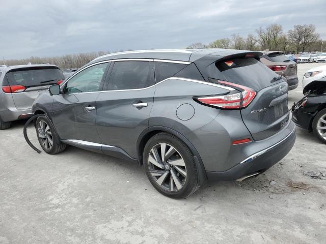 5N1AZ2MH5FN208226 - 2015 NISSAN MURANO S GRAY photo 2