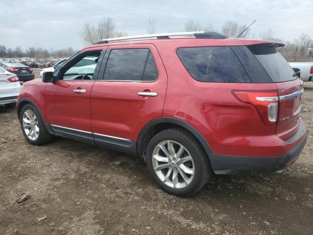 1FMHK7F84CGA23842 - 2012 FORD EXPLORER LIMITED RED photo 2