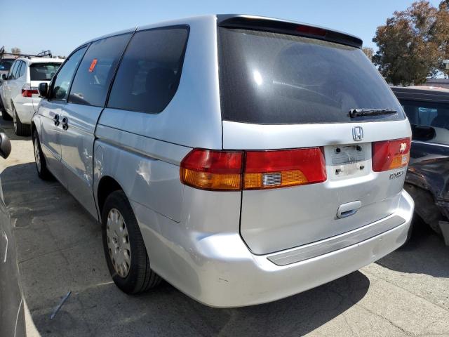 5FNRL18514B013979 - 2004 HONDA ODYSSEY LX SILVER photo 2