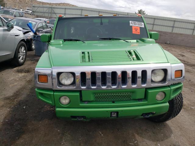 5GRGN22U55H114563 - 2005 HUMMER H2 SUT GREEN photo 5