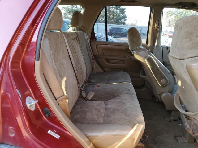 JHLRD78824C057659 - 2004 HONDA CR-V EX RED photo 10