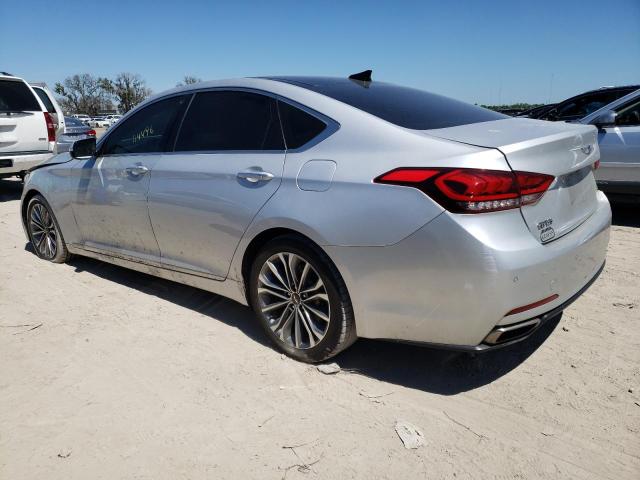 KMHGN4JE5FU071435 - 2015 HYUNDAI GENESIS 3.8L SILVER photo 2