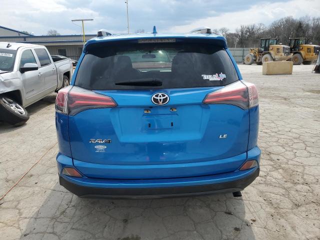 JTMZFREVXGJ089515 - 2016 TOYOTA RAV4 LE BLUE photo 6