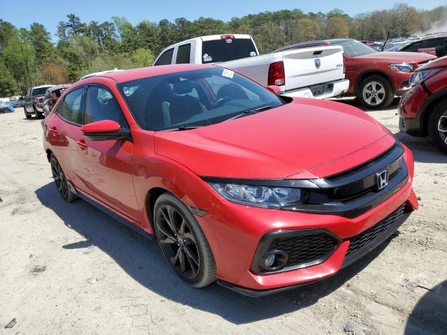SHHFK7H42KU400780 - 2019 HONDA CIVIC SPORT 红色 照片 4
