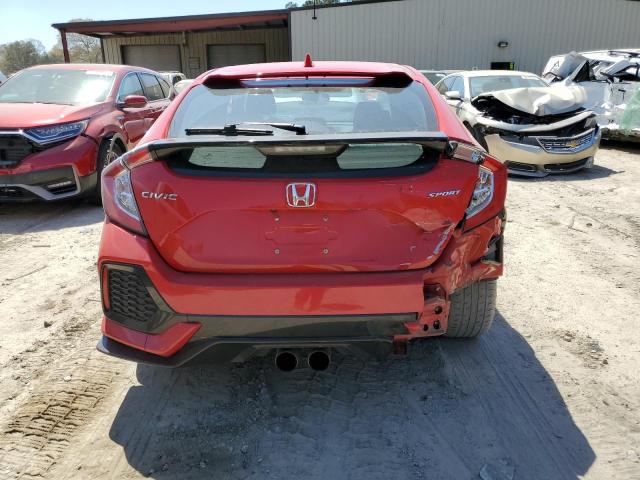 SHHFK7H42KU400780 - 2019 HONDA CIVIC SPORT 红色 照片 6