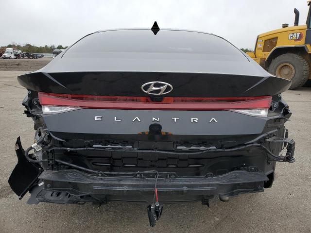 KMHLS4AG9PU384143 - 2023 HYUNDAI ELANTRA SEL BLACK photo 6