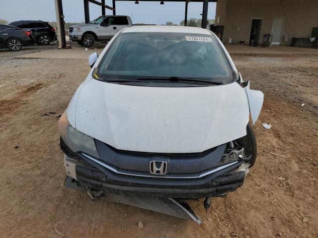 2HGFG3B52FH516219 - 2015 HONDA CIVIC LX WHITE photo 5