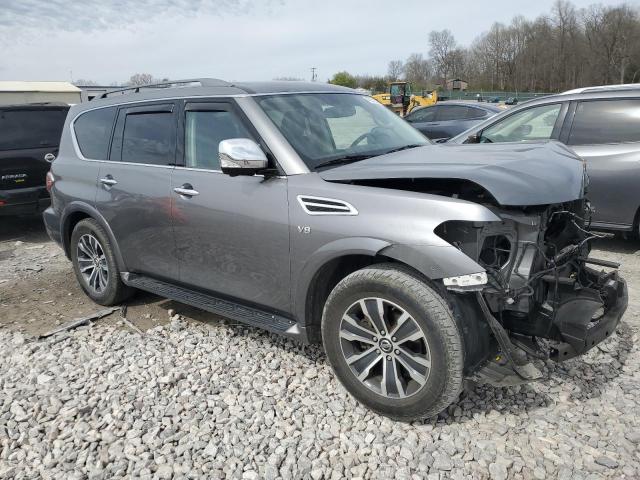 JN8AY2ND1L9110614 - 2020 NISSAN ARMADA SV GRAY photo 4