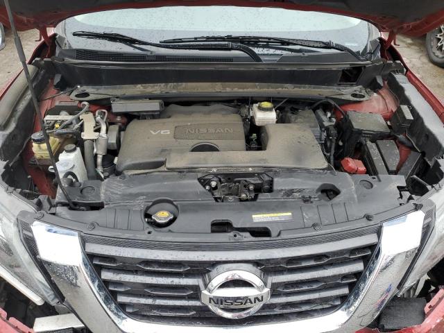 5N1DR2MN2JC679063 - 2018 NISSAN PATHFINDER S RED photo 12
