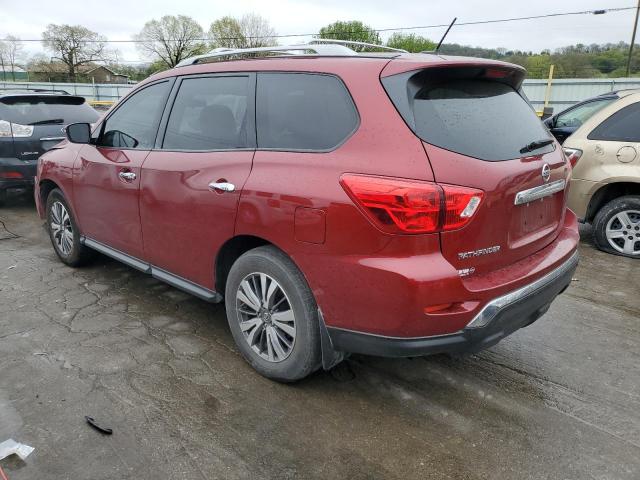 5N1DR2MN2JC679063 - 2018 NISSAN PATHFINDER S RED photo 2