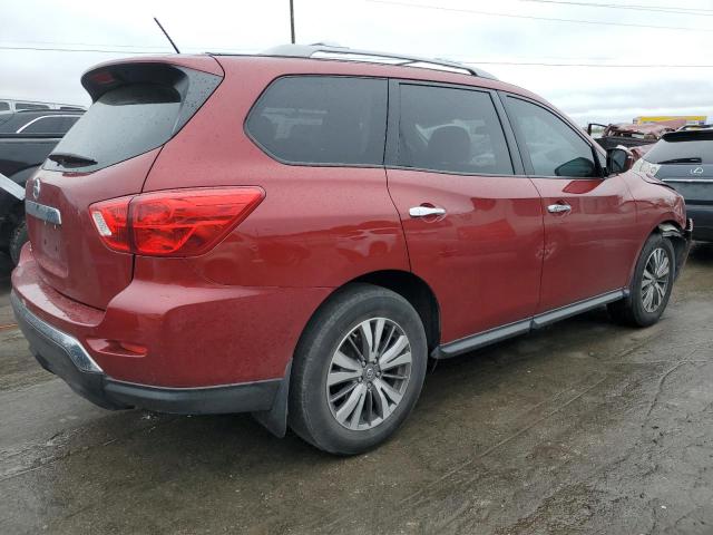 5N1DR2MN2JC679063 - 2018 NISSAN PATHFINDER S RED photo 3