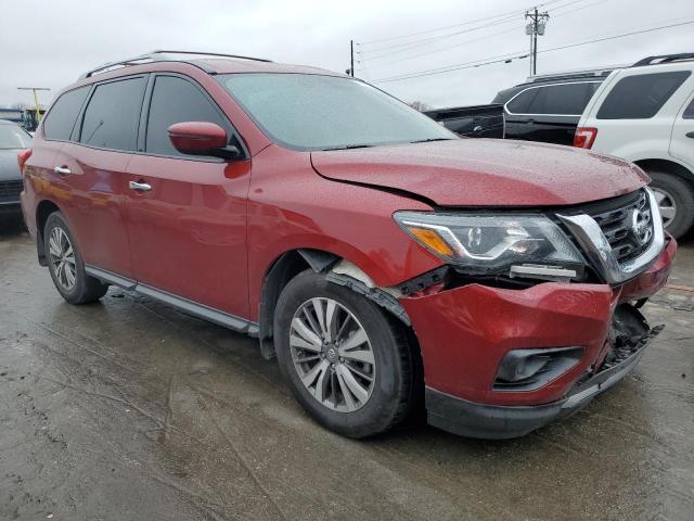 5N1DR2MN2JC679063 - 2018 NISSAN PATHFINDER S RED photo 4