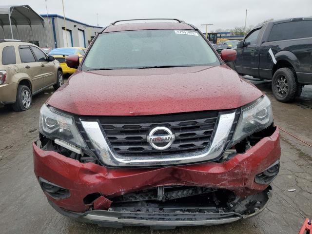 5N1DR2MN2JC679063 - 2018 NISSAN PATHFINDER S RED photo 5