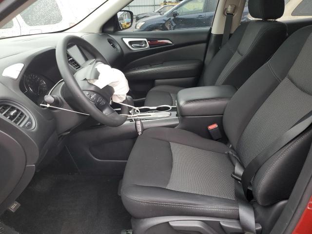 5N1DR2MN2JC679063 - 2018 NISSAN PATHFINDER S RED photo 7