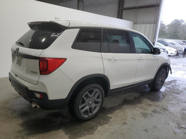 5FNYF8H56PB008485 - 2023 HONDA PASSPORT EXL WHITE photo 3