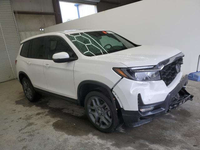 5FNYF8H56PB008485 - 2023 HONDA PASSPORT EXL WHITE photo 4