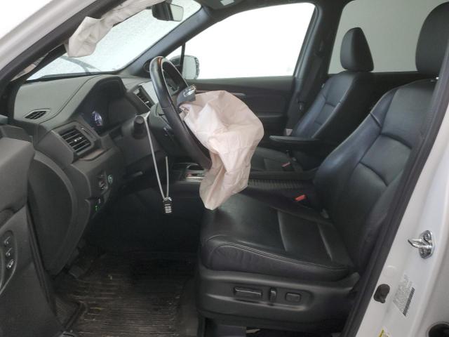 5FNYF8H56PB008485 - 2023 HONDA PASSPORT EXL WHITE photo 7