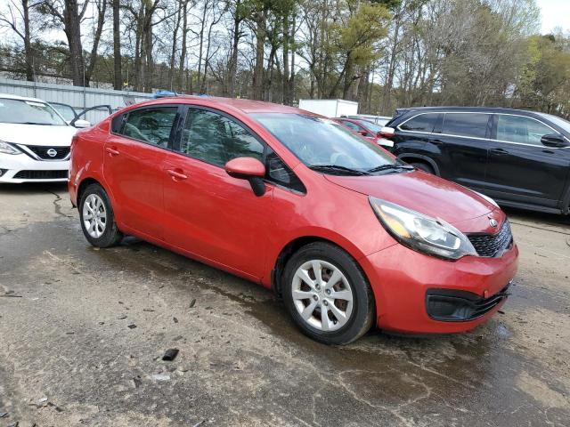 KNADM4A34D6236897 - 2013 KIA RIO LX RED photo 4