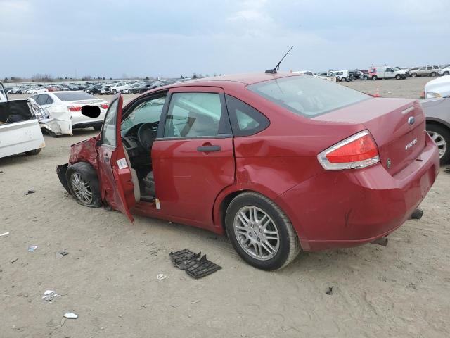 1FAHP3FN6BW143155 - 2011 FORD FOCUS SE RED photo 2