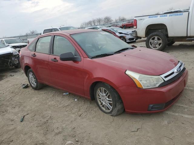 1FAHP3FN6BW143155 - 2011 FORD FOCUS SE RED photo 4