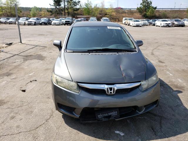 2HGFA1F60BH502886 - 2011 HONDA CIVIC LX-S Մոխրագույն լուսանկար 5