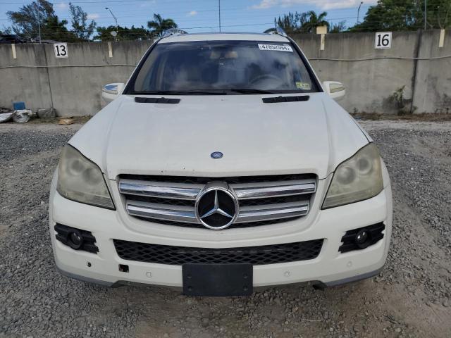 4JGBF25E59A497220 - 2009 MERCEDES-BENZ GL WHITE photo 5