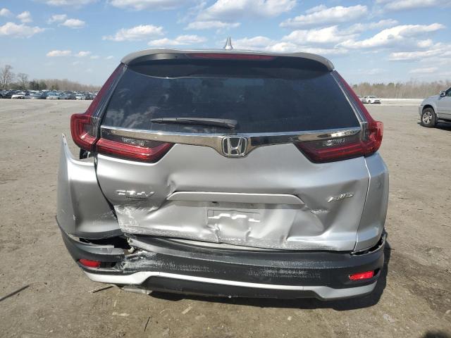 5J6RW2H88NA001260 - 2022 HONDA CR-V EXL SILVER photo 6