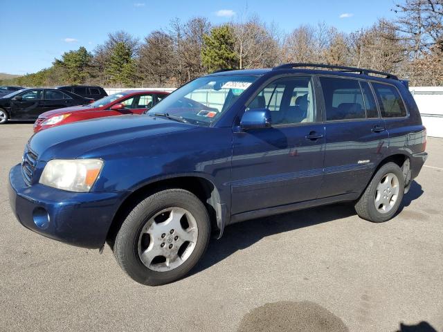 JTEEP21A370192542 - 2007 TOYOTA HIGHLANDER SPORT BLUE photo 1