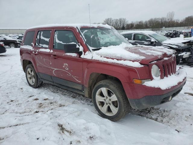 1C4NJRFB6CD584028 - 2012 JEEP PATRIOT LATITUDE RED photo 4