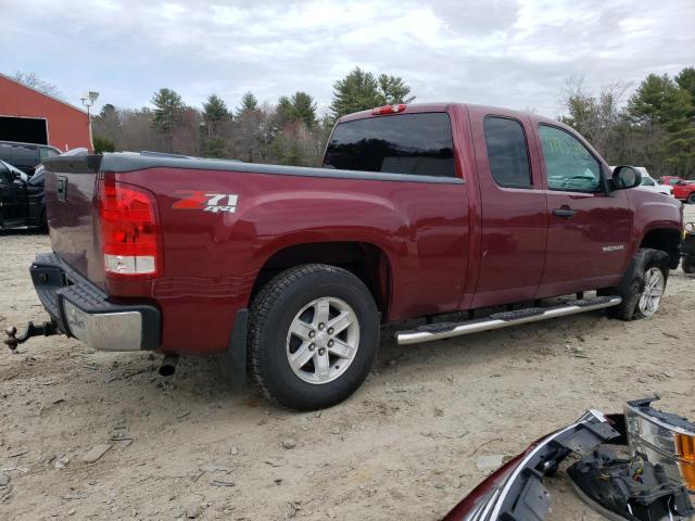 1GTR2VE72DZ324492 - 2013 GMC SIERRA K1500 SLE BURGUNDY photo 3